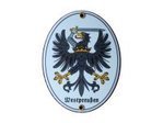 Westpreußen Emaille Schild