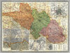 Schmuckkarte „Provinz Schlesien 1910“